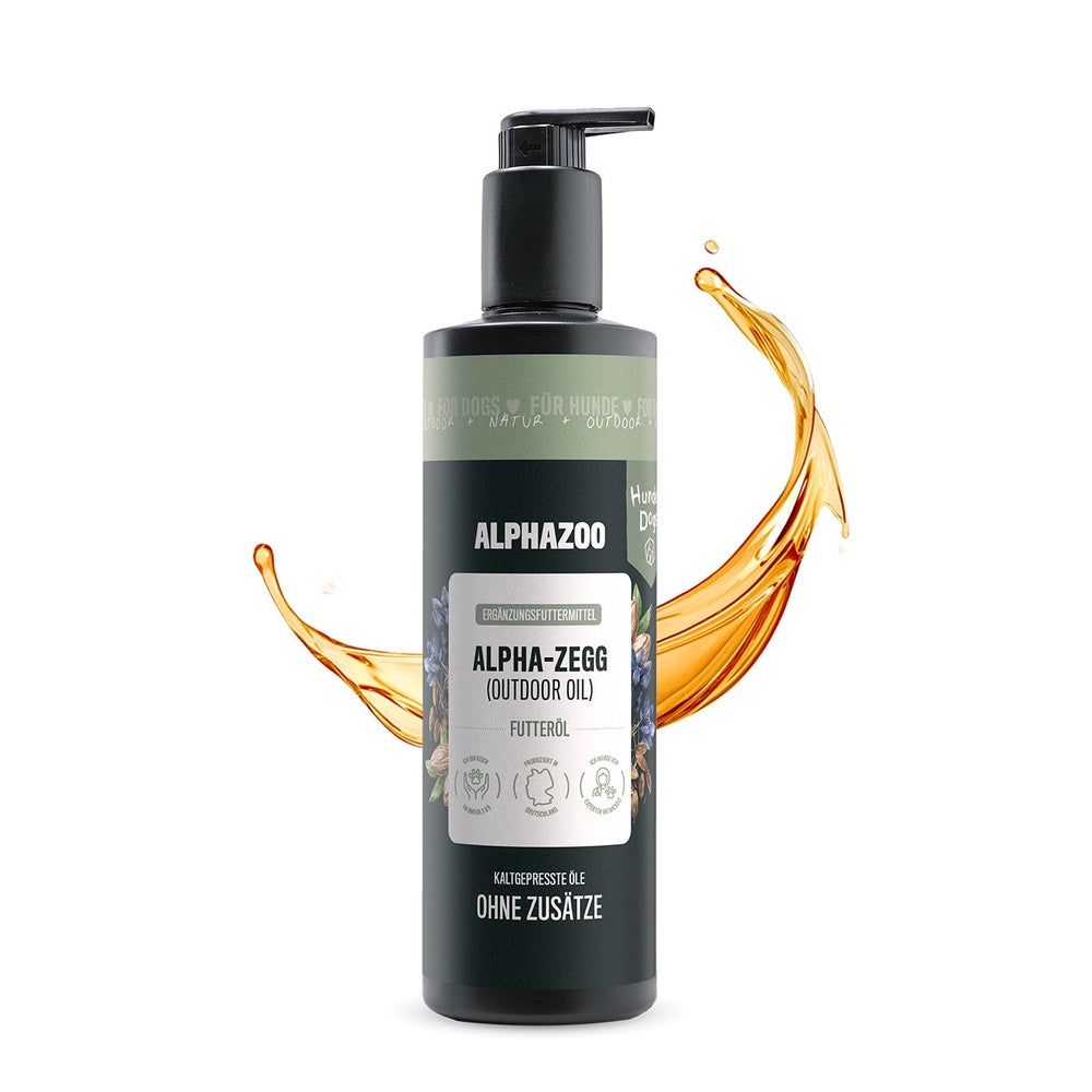 Alpha-Zegg Futteröl für Hunde 500 ml