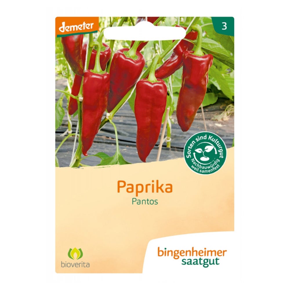 Bingenheimer Saatgut - Paprika Pantos