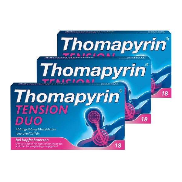 Thomapyrin tension Duo Sparpack 3X18 St