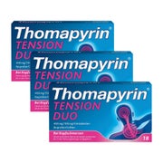 Produktabbildung: Thomapyrin TENSION DUO Dreierpack 3X18 St