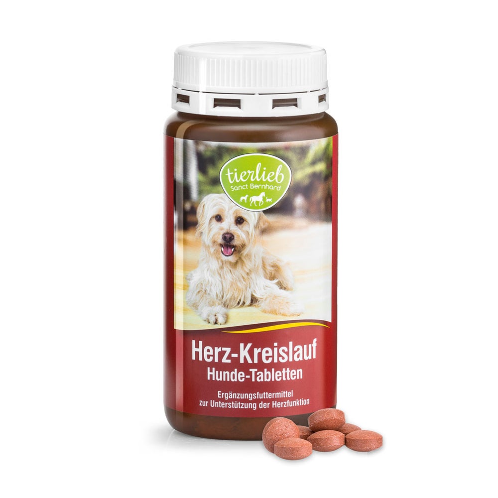 Sanct Bernhard tierlieb Herz-Kreislauf Tabletten für Hunde 180 St