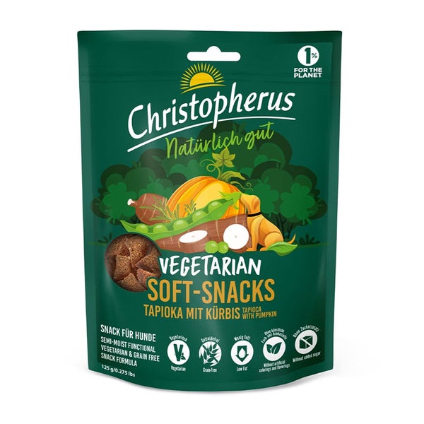 Christopherus Dog Snack Vegetarisch 0,13 kg