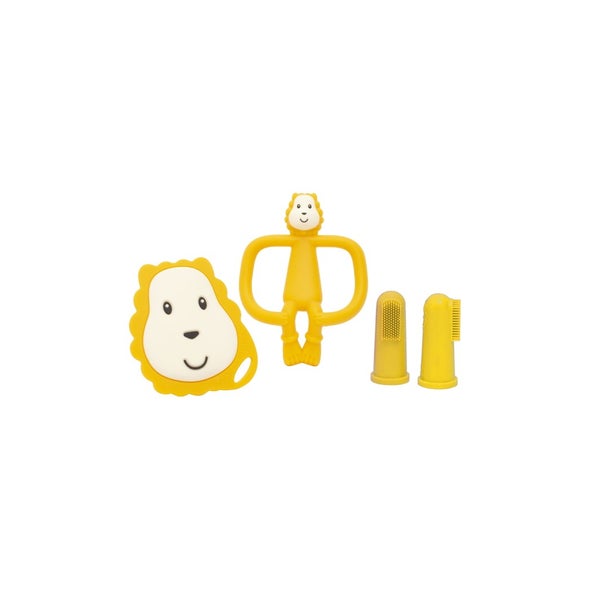 Matchstick Monkey Beißring / Zahnungshilfe / Beißspielzeug für wundes Zahnfleisch Starter Set 1 St