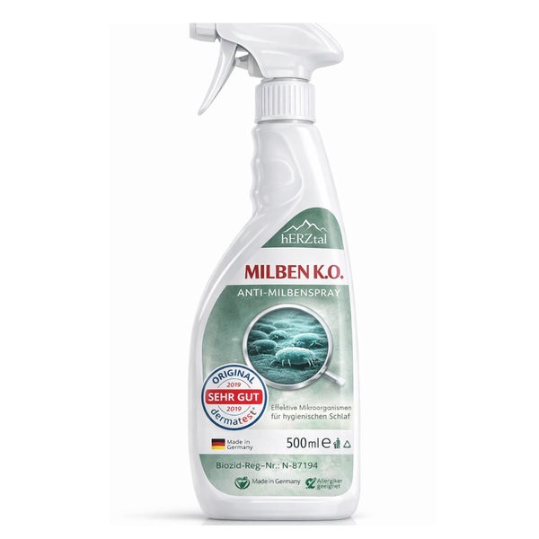 hERZtal Unser Gründlicher – hERZtal Bio Anti-Milbenspray 500 ml