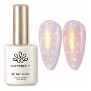 Nagellack UV Gel Aurora Schillernd Glitzer Rosa Perle Traum 1 St
