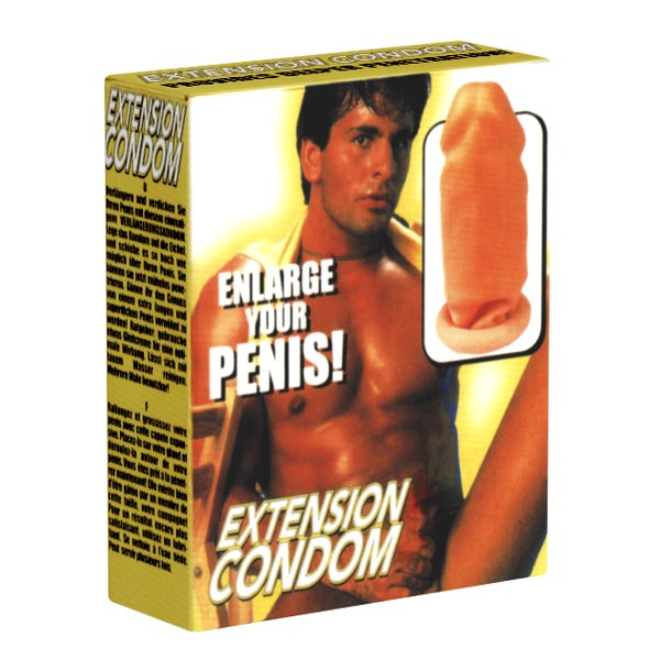 Extension Condom «Enlarge your Penis» das Verlängerungskondom (1 Stück) 1 St