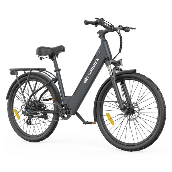ALLGOBIKE AM27 Pendler-E-Bike mit 36V 15Ah Akku,grau 1 St