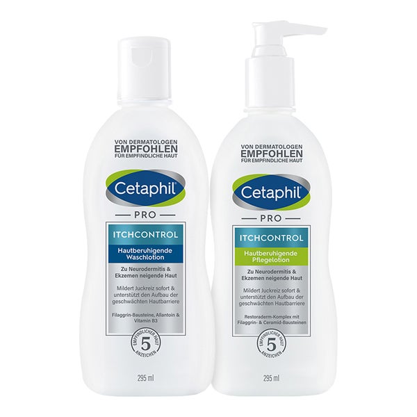 Cetaphil PRO ItchControl Pflege+Wasch 1 Set