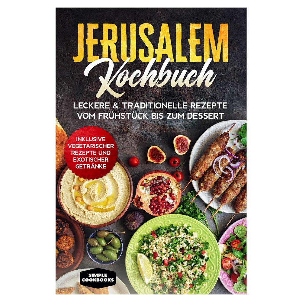 Jerusalem Kochbuch: Leckere & traditionelle Rezepte vom... 1 St