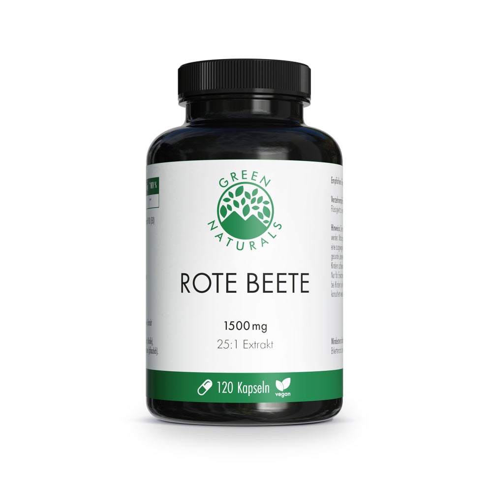Green Naturals Rote Beete 1500 Mg Kapseln Hochdos. 120 St
