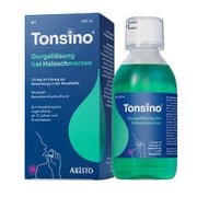 Produktabbildung: Tonsino Gurgel.b.hals.1,5mg/ml Lsg.z.anw.i.d.mundh 240 ml