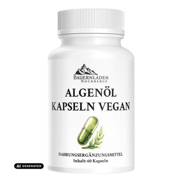 Bauernladen Nockberge | Algenöl Kapseln vegan 60 St