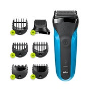 Braun Series 3 - 310BT schwarz/blau Elektrorasierer und Bartschneider 1 St