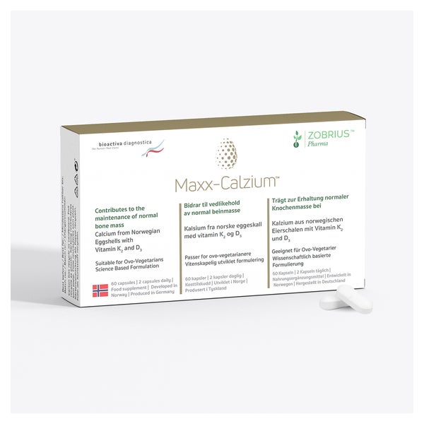 Maxx-Calzium Natürliches Eierschalen-Calcium 60 St