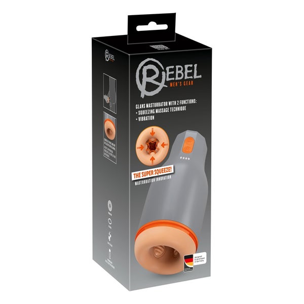 Rebel - Glans Masturbator mit 2 Funktionen 1 St