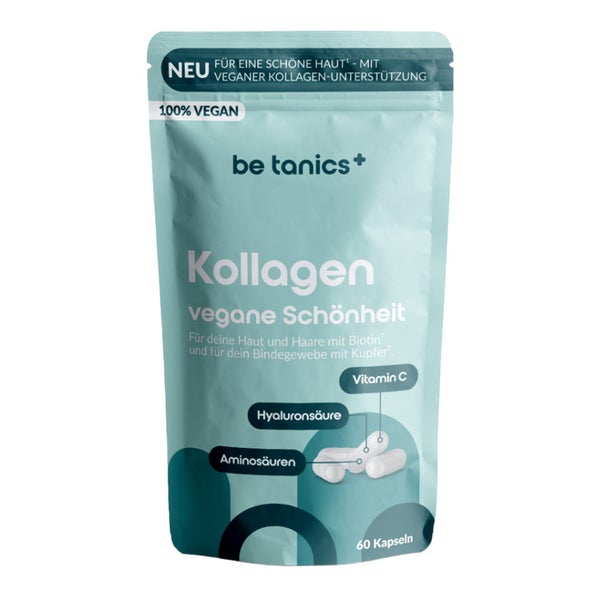 be tanics Kollagen vegane Schönheit Biotin + Vit C 60 St