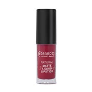 benecos Matte Liquid Lipstick bloody berry Bio