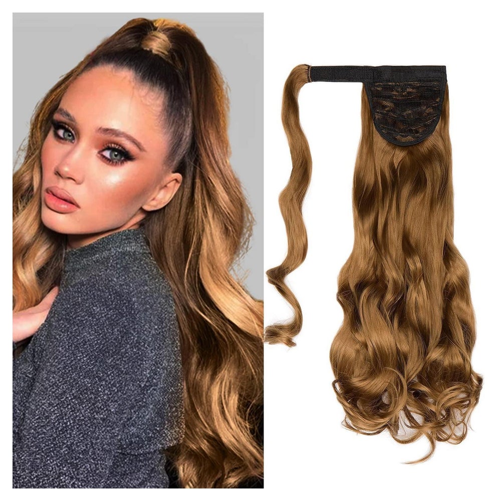 Ponytail Extensions Clip in Pferdeschwanz Haarteil 50 cm Dun 1 St