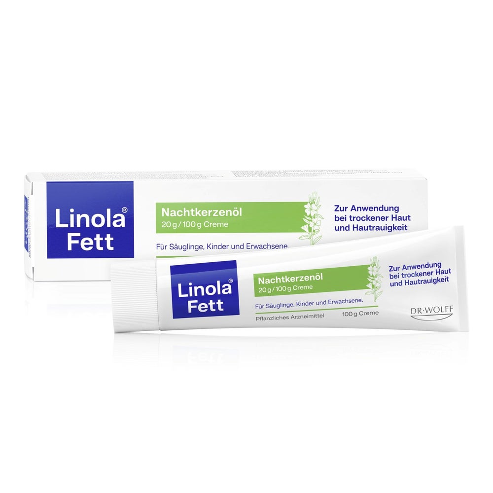 Linola Fett Nachtkerzenöl 20 G/100 G Creme 100 g