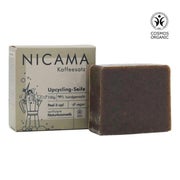 NICAMA Upcyclingseife mit Peelingeffekt Kaffeesatz 100 g