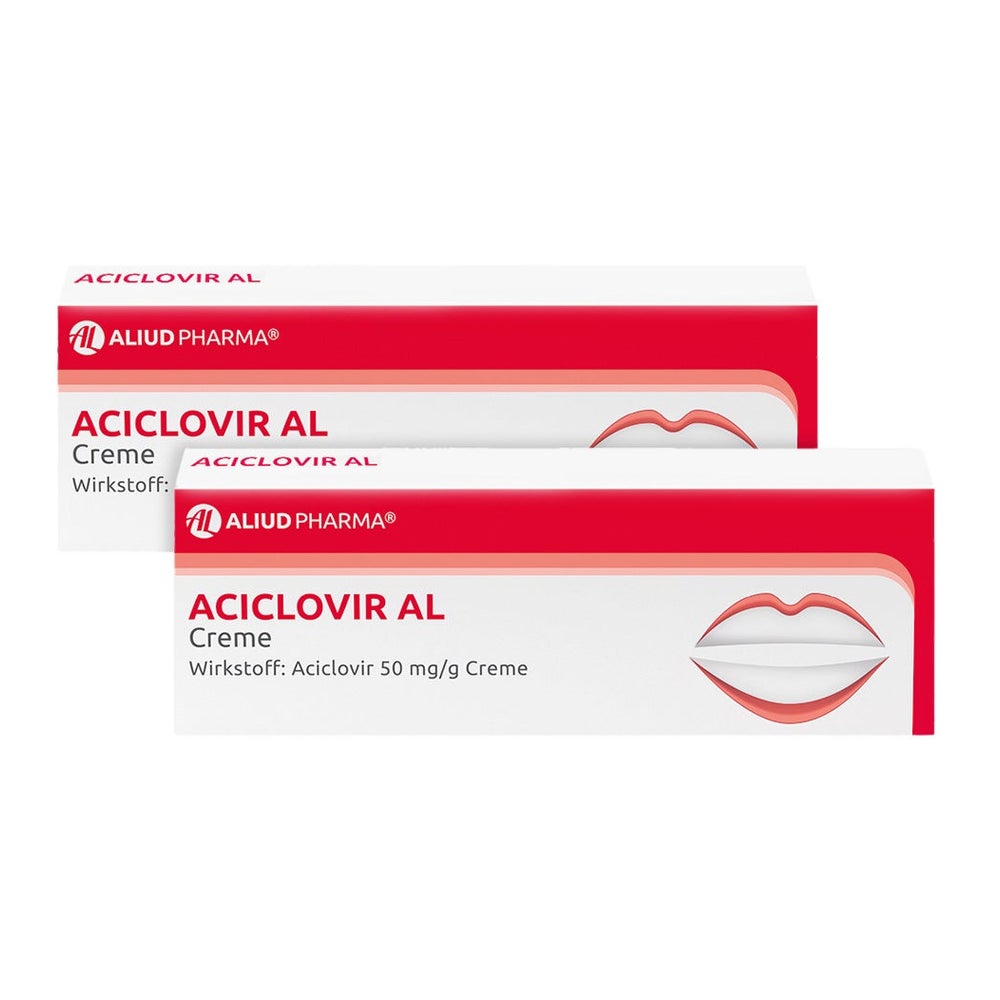 ACICLOVIR AL Creme Doppelpack 2X2 g