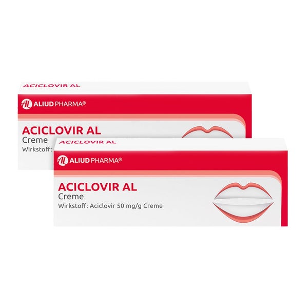 ACICLOVIR AL Creme Doppelpack 2X2 g