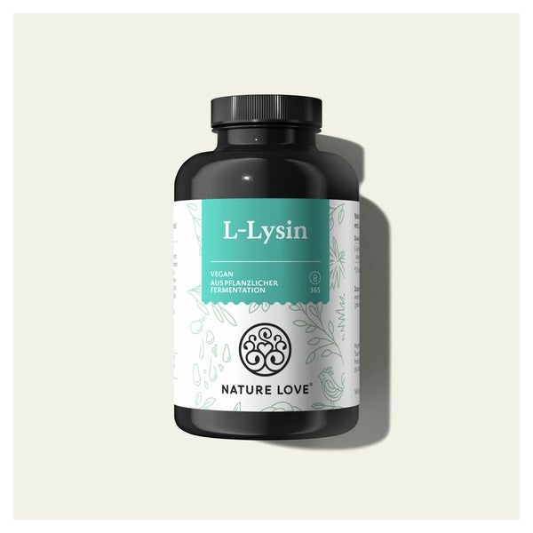L-Lysin 365 Kapseln Nature Love 365 St