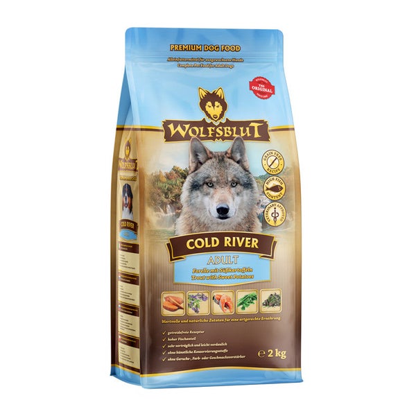 Wolfsblut Cold River - Forelle & Süßk. 2,1 kg