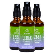 BitterLiebe Leber* Komplex Spray - Leberkur* - natürliche Unterstützung der Leberfunktion* mithilfe von Cholin - hochdosiert mit Mariendistel Artischocke Löwenzahn und Bitterstoffen 1x 50 ml 3x 50 ml