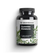 natural elements Gummies Melatonin Minze 90 St