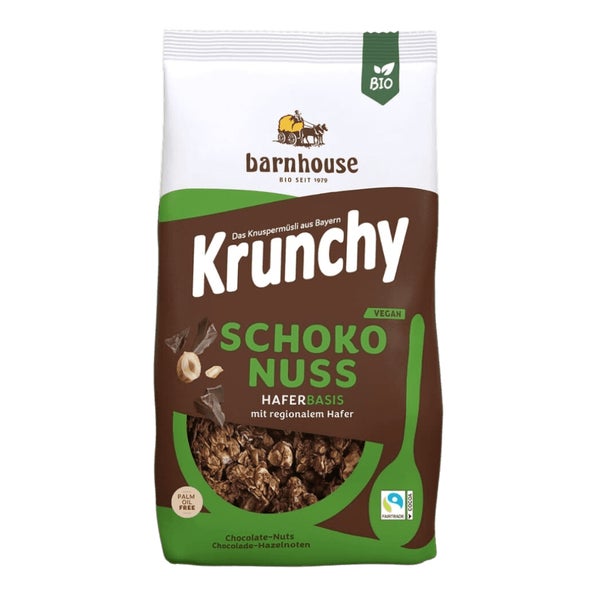 Barnhouse - Krunchy Schoko-Nuss 375 g