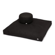 bodhi Medi-Set Basic I schwarz: Meditationskissen RONDO  & ZABUTON 1 St
