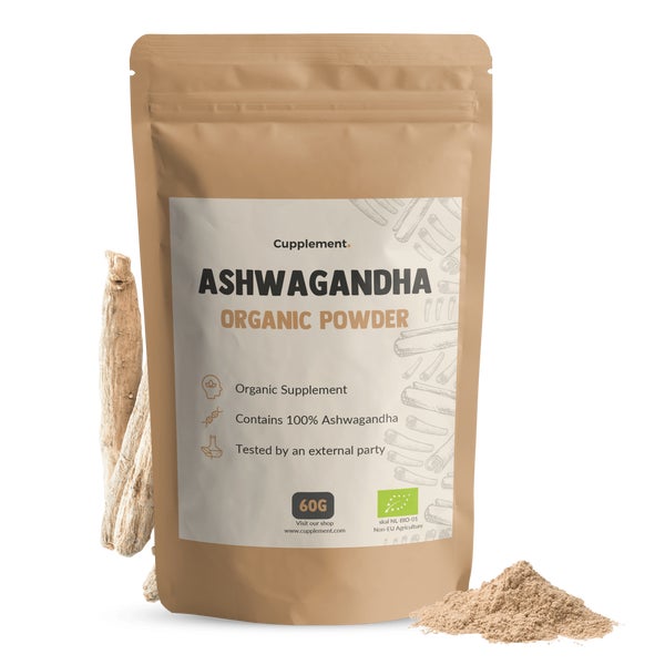 Cupplement® Ashwagandha Pulver Bio 60 g