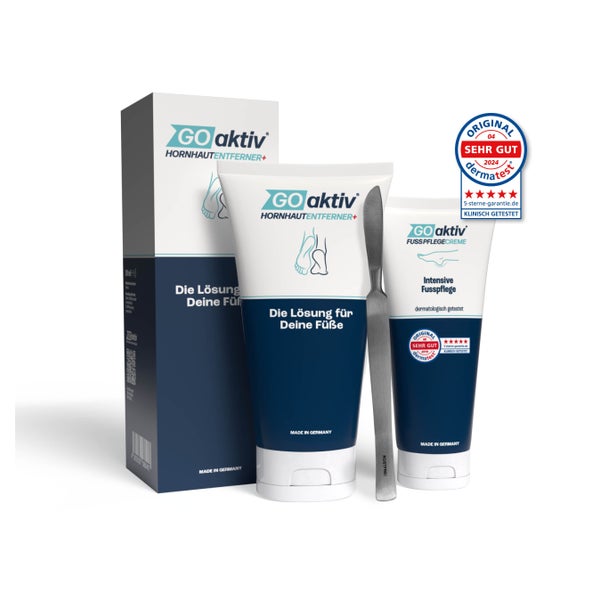 GOaktiv® Hornhaut-Entferner Starter Set 300 ml
