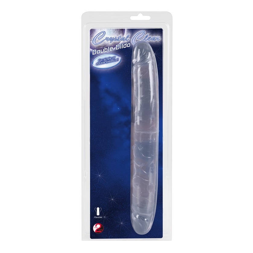 lesbensex doppeldildo Crystal - Doppel-Dildo für gleichzeitige Stimulation online kaufen