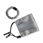 ALLURE & DOUX Gesichtsmaske und Scrunchie S aus Seide