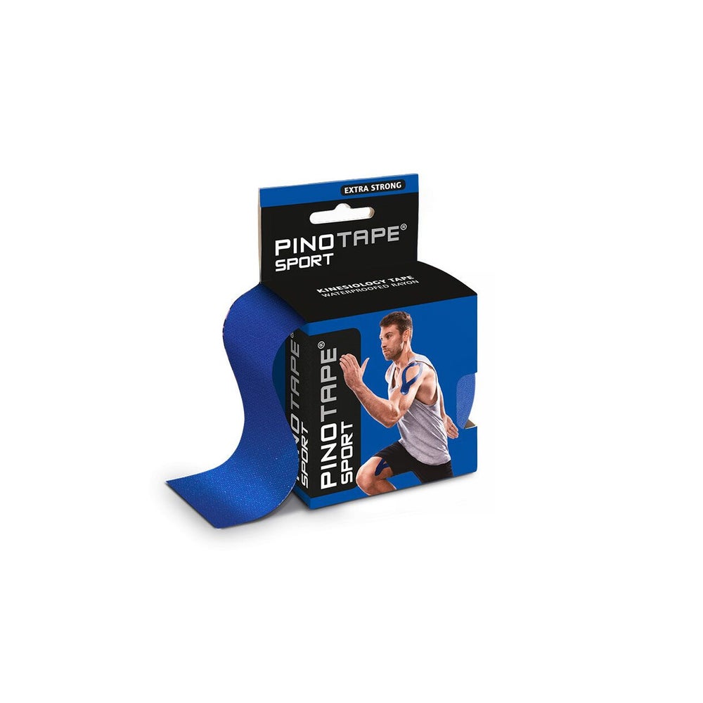Pinotape Sport Kinesiologie Tape Dunkelblau 5 cm x 5 m 5 m