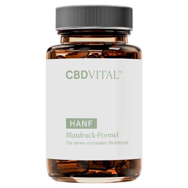 CBD VITAL Hanf Blutdruck Formel für normalen Blutdruck 60 St