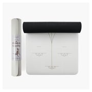 Myga Yoga Ausrichtungs-Matte - Grau 1 St