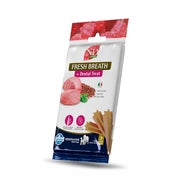 Produktabbildung: FARMINA N&D Quinoa Dental Treat Fresh breath Medium/Maxi (7 szt) Zahnpflege-Leckerli für mittelgroße und große Hunde 0,1 kg