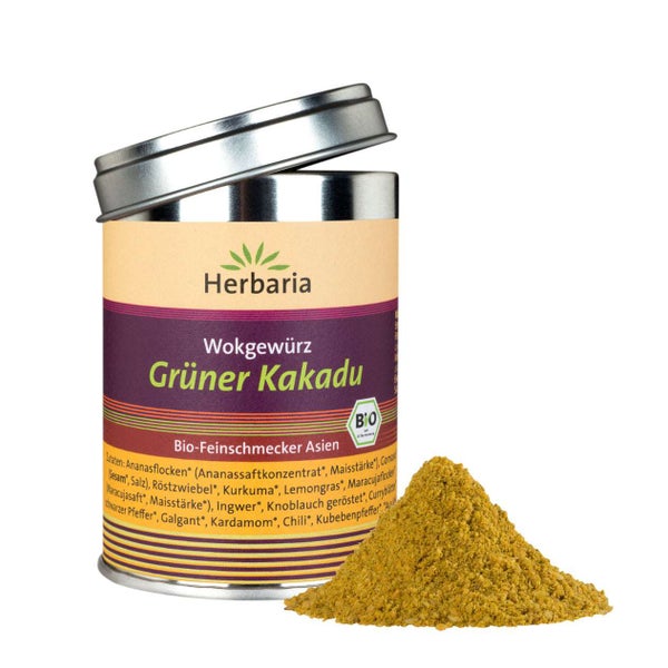 Herbaria Grüner Kakadu Gewürzmischung Bio 85 g
