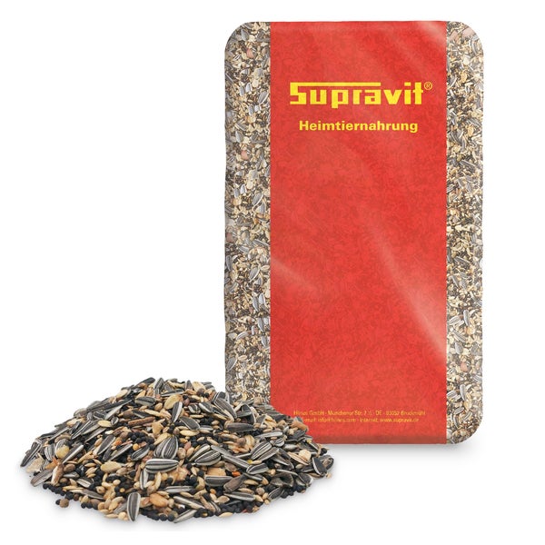 Supravit Freilandfutter für Vögel - energiereiches & proteinreiches Vogelfutter für Freilandvögel & Wildvögel I ideal zur Fütterung Aller freilebenden Vogel-Arten im Sommer geeignet 25 kg