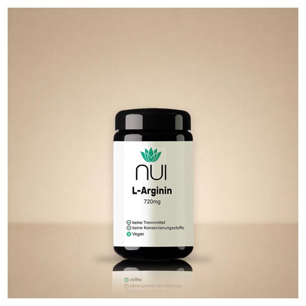 NUI L-Arginin 720 mg, 60 Kapseln 60 St