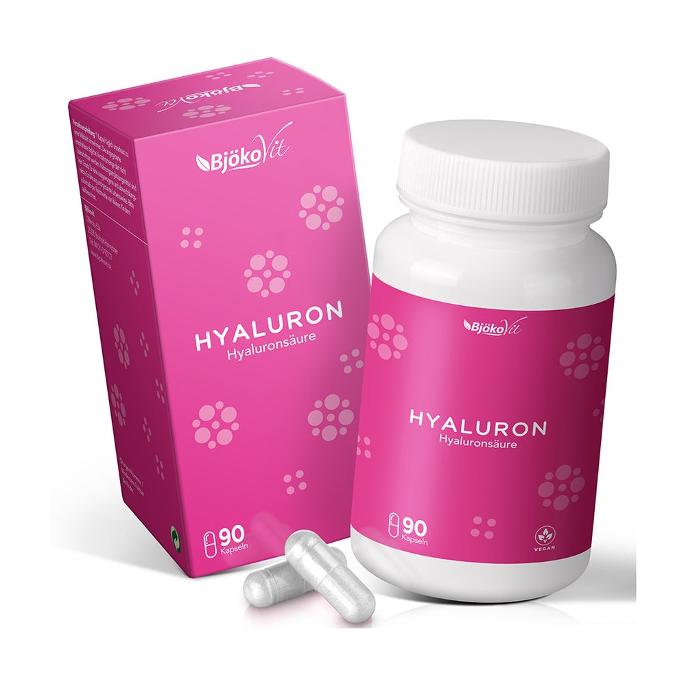 Hyaluronsäure 500 mg vegan Kapseln 90 St