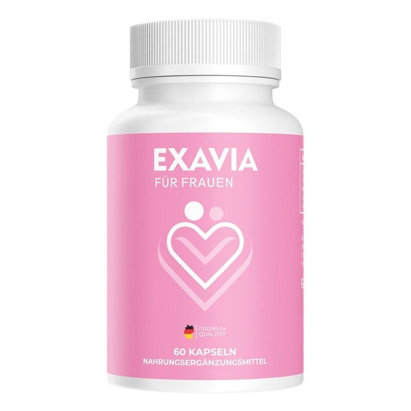 Exavia für Frauen | Frauenkapseln | Kapselform | Vitalität 60 St