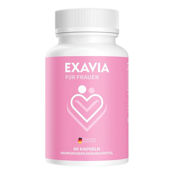 Exavia für Frauen | Potenzmittel | Kapselform | 60 Stück 60 St