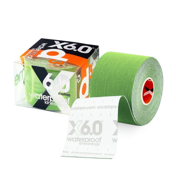 d3 X6.0 Kinesiology Tape Xtreme Waterproof lime 6 m