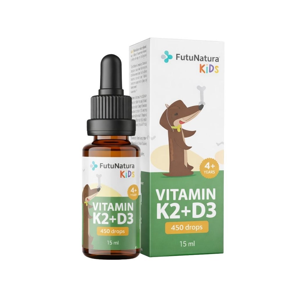 FutuNatura Vitamin K2 + D3 Tropfen für Kinder 15 ml