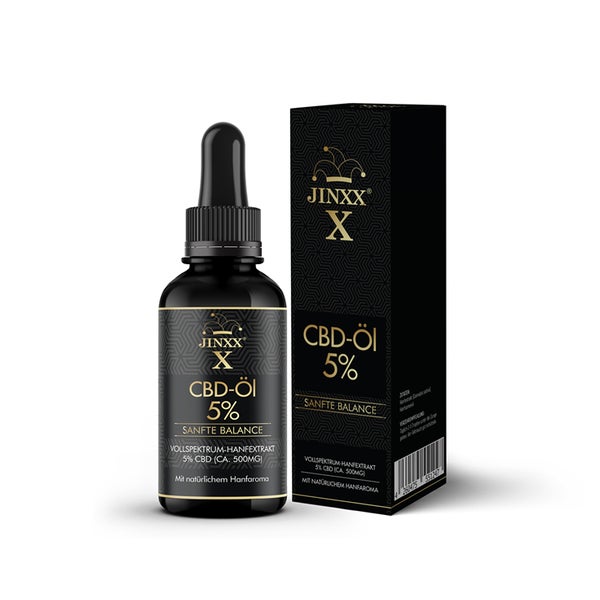 Jinxx® X - CBD-Öl 5 % – Sanfte Balance 10 ml
