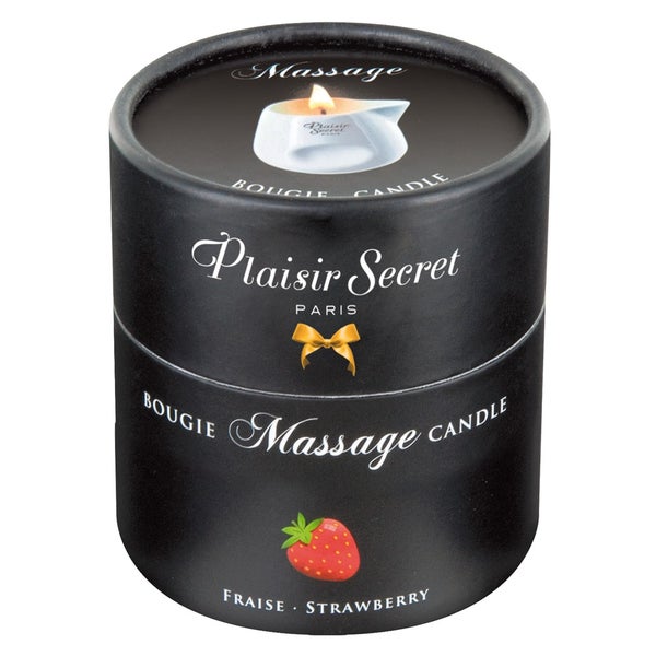 Plaisir Secret - Massage Kerze Strawberry 80 ml